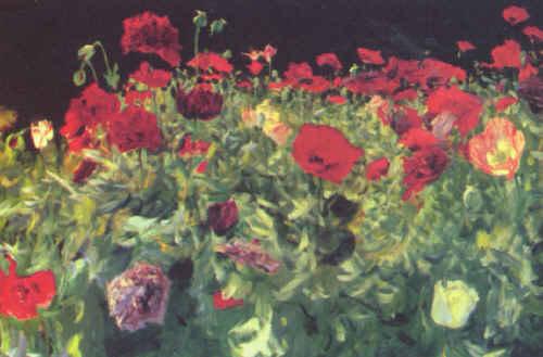 John Singer Sargent Poppies oil painting image